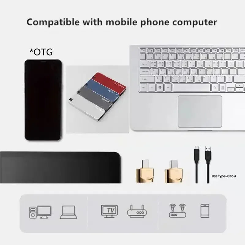 Mini portable mobile solid -state hard drive