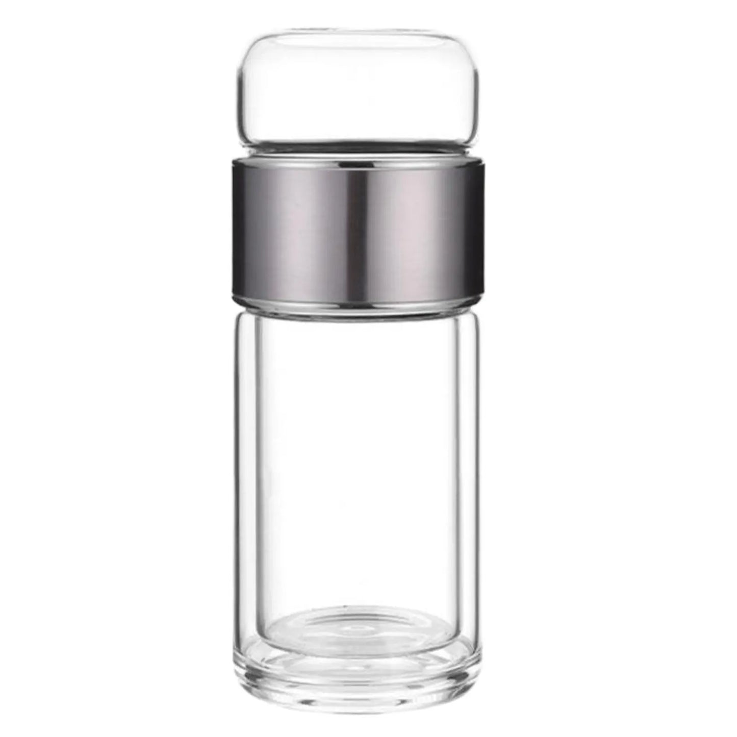 Double-layer Thickened Tea and Water Separation Glass