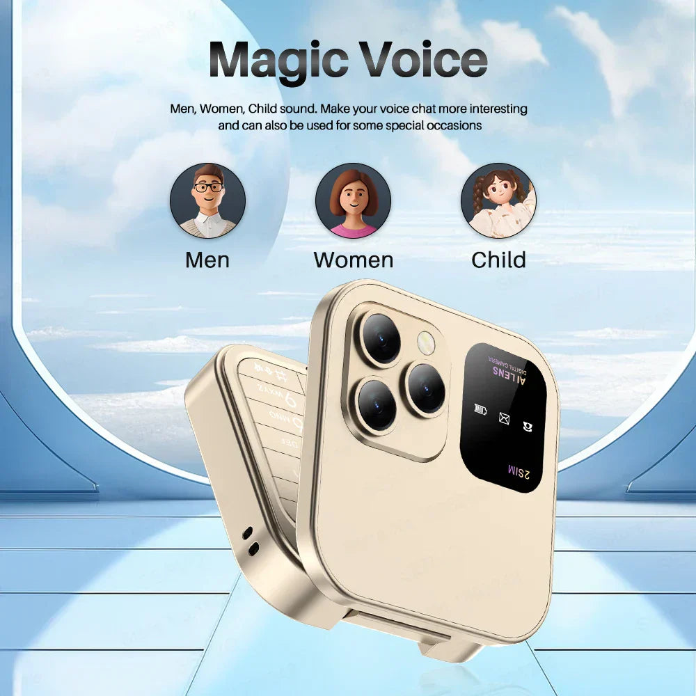 i16 Pro Foldable Phone - Compact, Functional, and Stylish