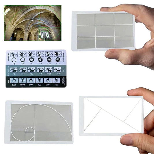 Golden Ratio/Fibonacci Composition card📷
