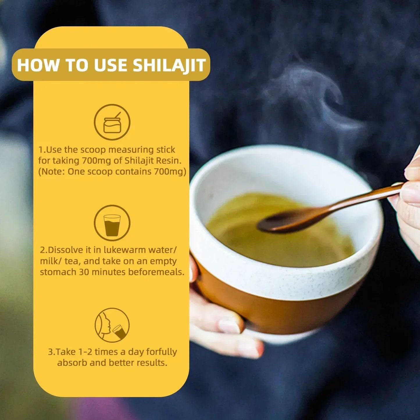 Pure Shilajit Resin