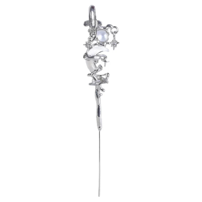 MYTH OF THE MOON Ear Hook Needle Piercing Earring
