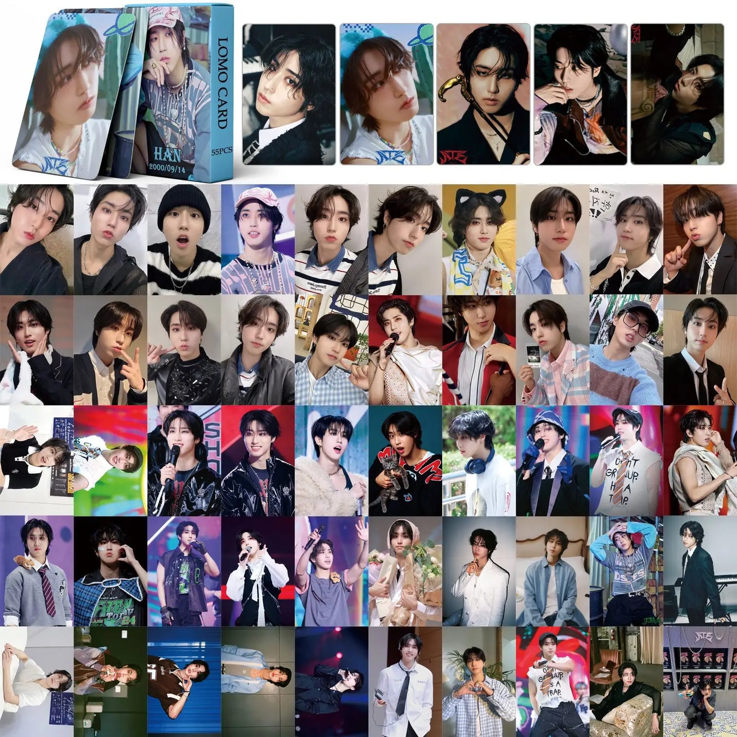 Stray kids 55-Piece Photocard Collector's Set