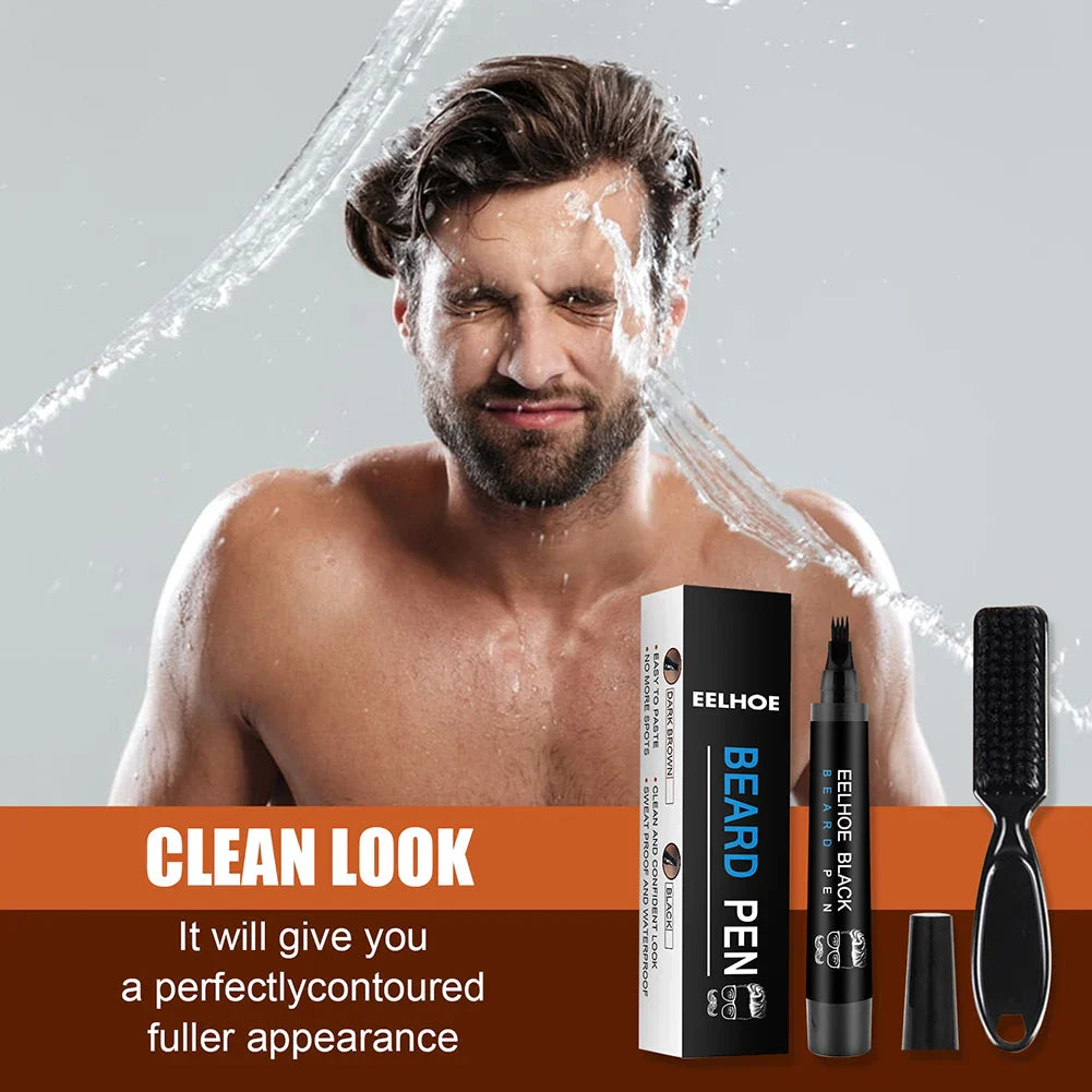 Beard Filling Pen Kit- Perfect Beard Shaping Kit