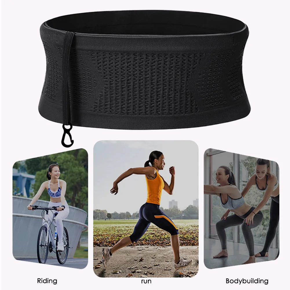 Multifunctional Knit Breathable Concealed Waist Bag