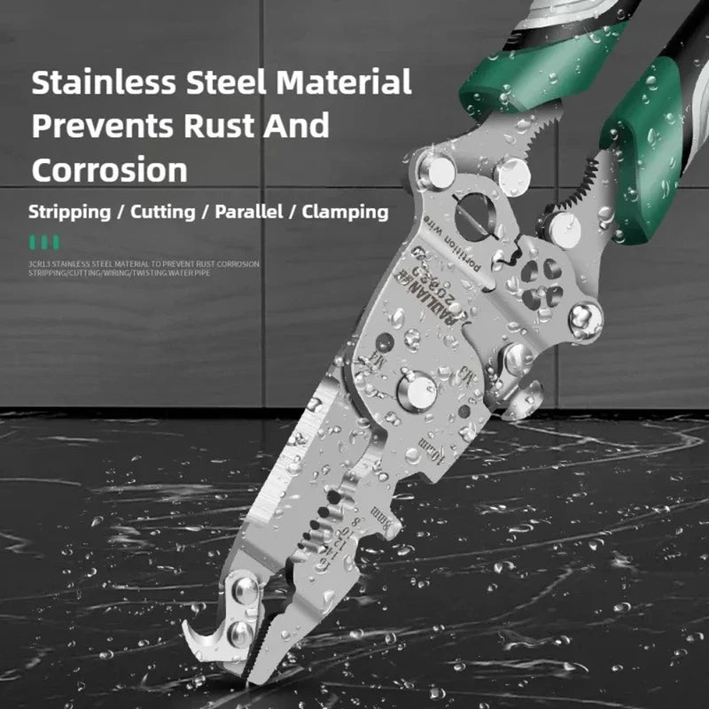 🔧 Multifunctional Folding Wire Stripper