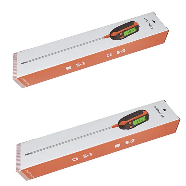Digital 5-in-1 Soil Test Meter, large LCD screen, probe accurately quick measure, battery power supply