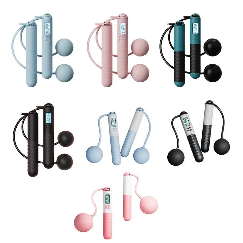 Skipping Rope with Counter ( Gravity Ball without Rope) , For Lose Weight, Burn Calories