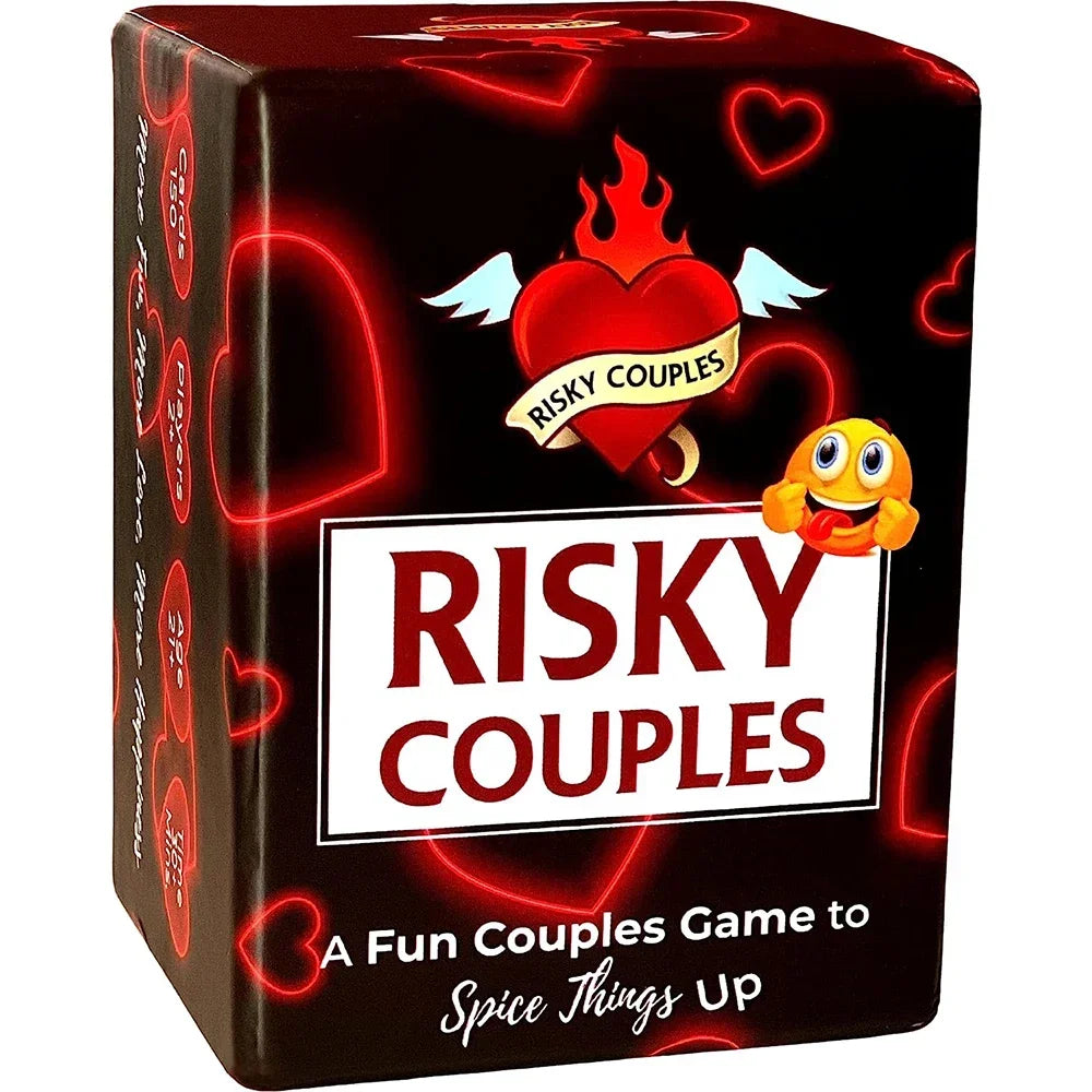 RISKY LOVERS - 150 Spicy Dares & Questions for Your Date Night