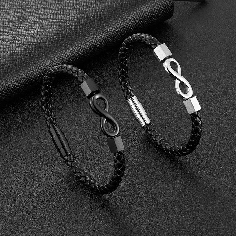 "To My Man" Infinity Personalized Bracelet