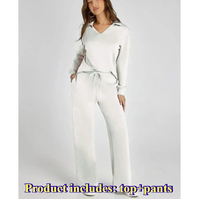 Women's 2 Piece Sets Outfits Casual Long Sleeve Sweatsuits Sets