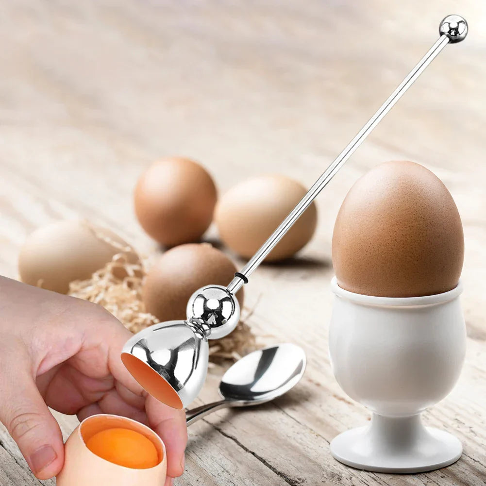 Stainless Steel Egg Cracker Tool