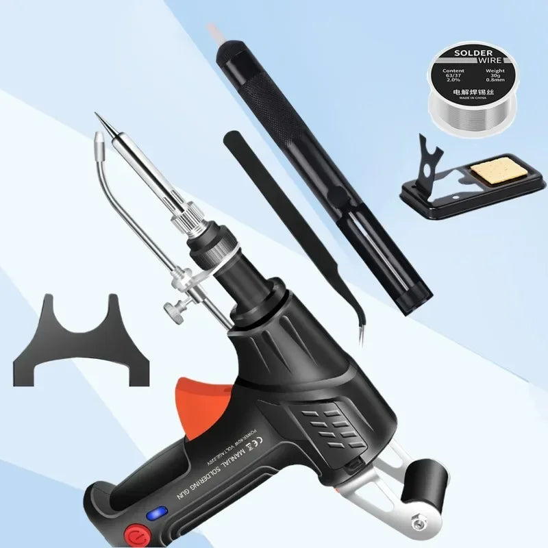 Internally heated industrial laser welding tools