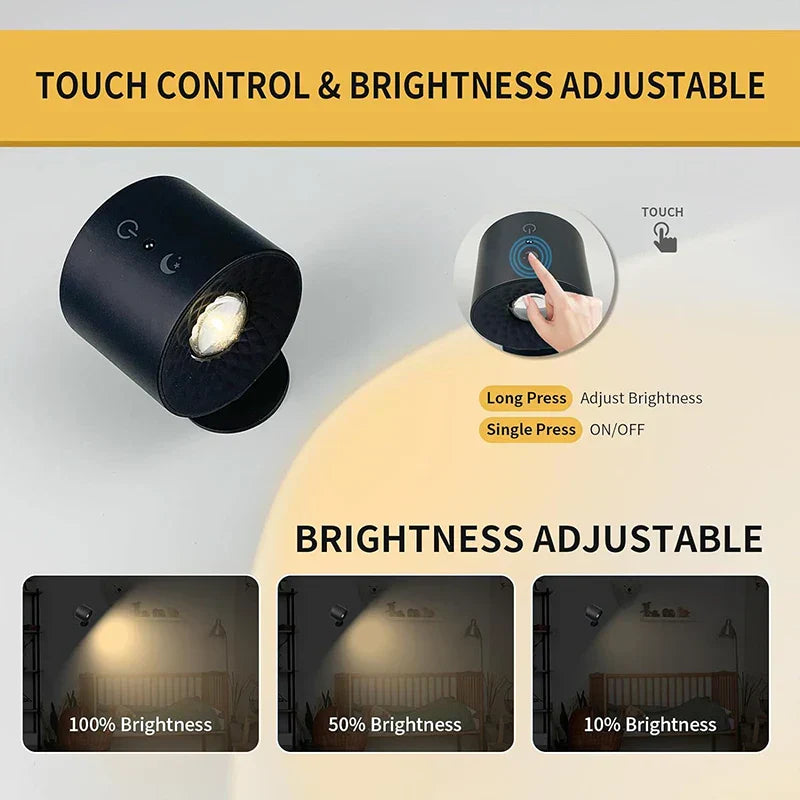 infinite led wall light