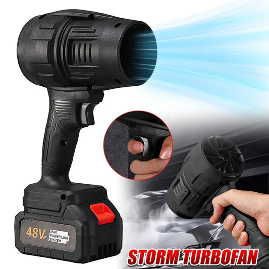 Portable hurricane-type hair dryer