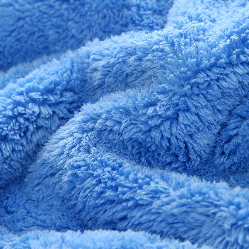 Thickened Absorbent Microfiber Cleaning Towel for Car