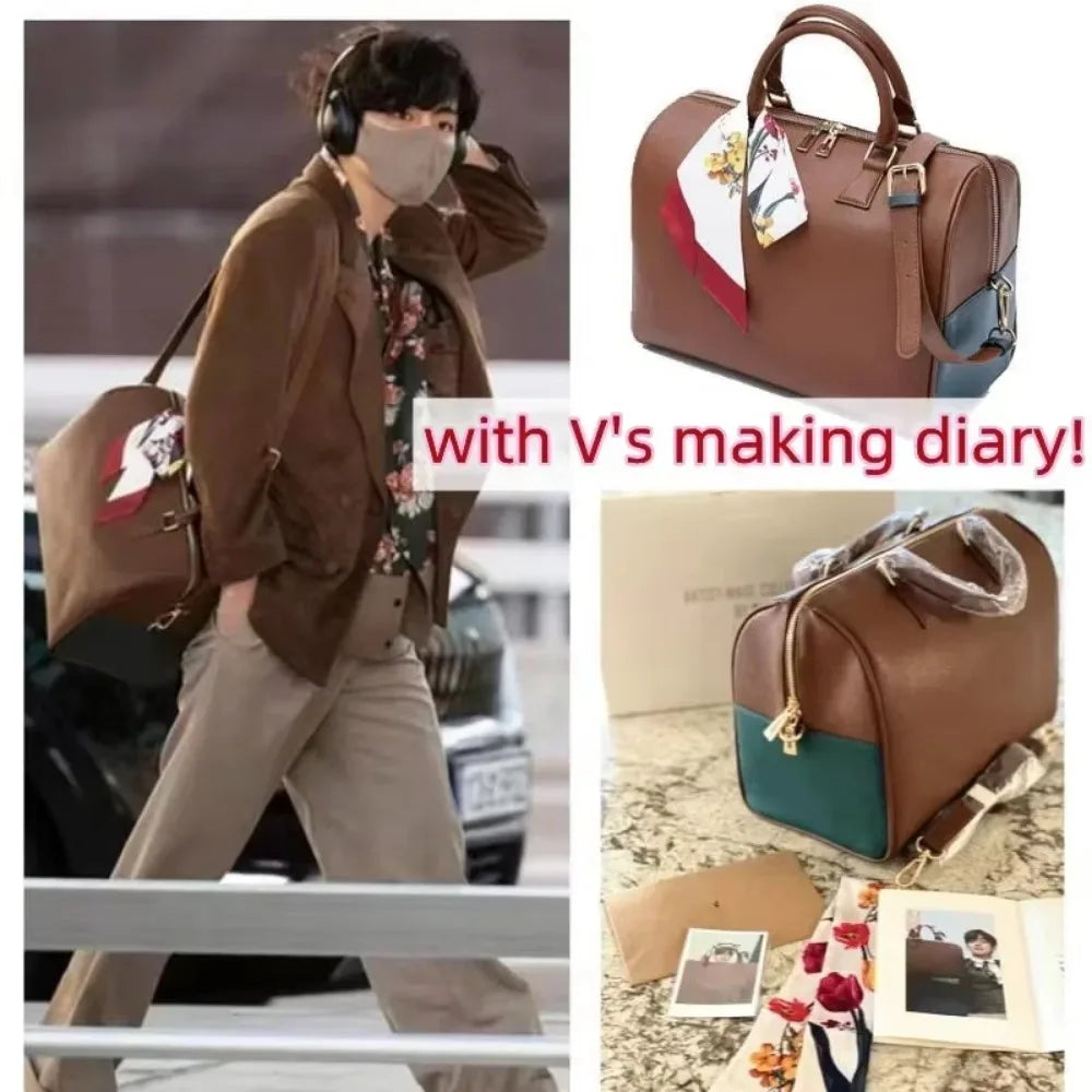 BTS V Mute Boston Bag Limited Edition