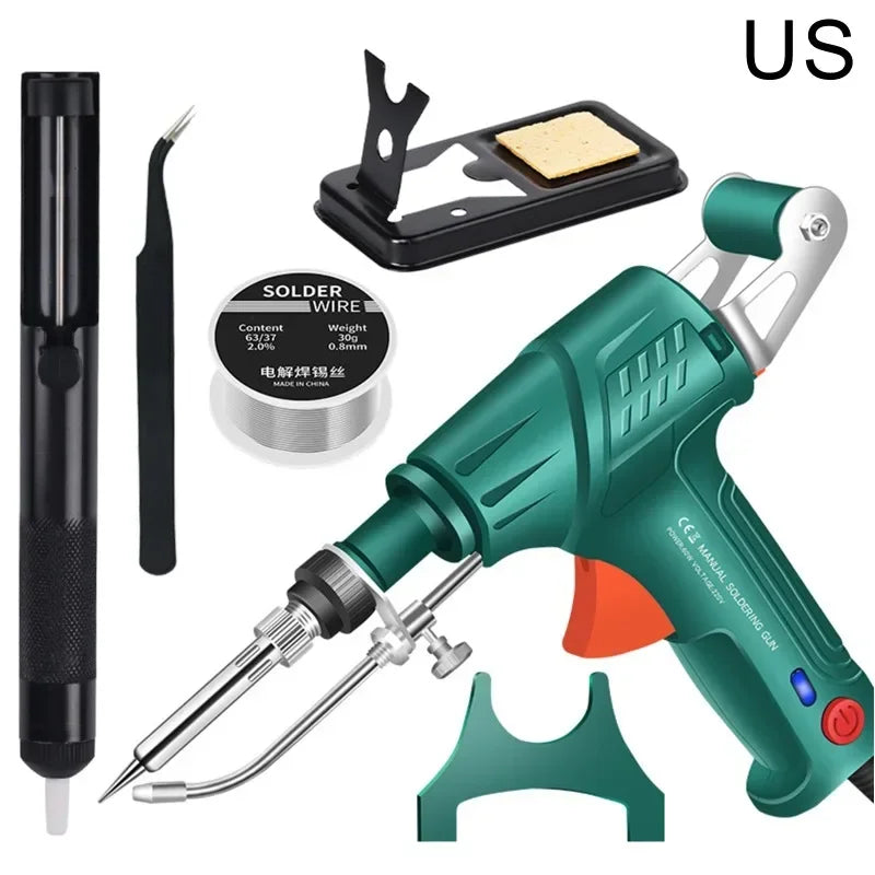 Internally heated industrial laser welding tools