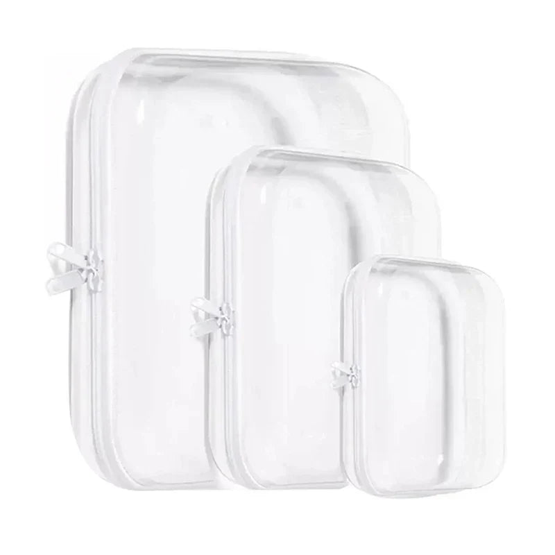 Zippered Transparent Cases