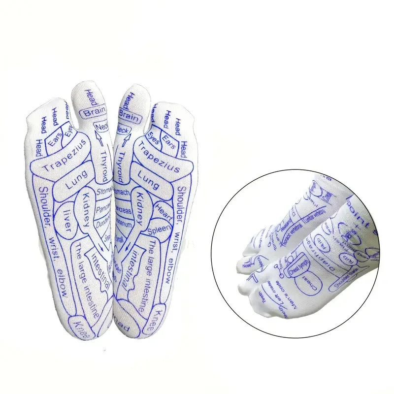 Reflexology Socks + Massage Sticks