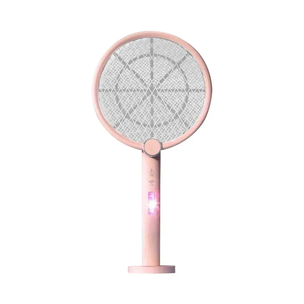 Household collapsible rechargeable two-in-one powerful electric mosquito swatters
