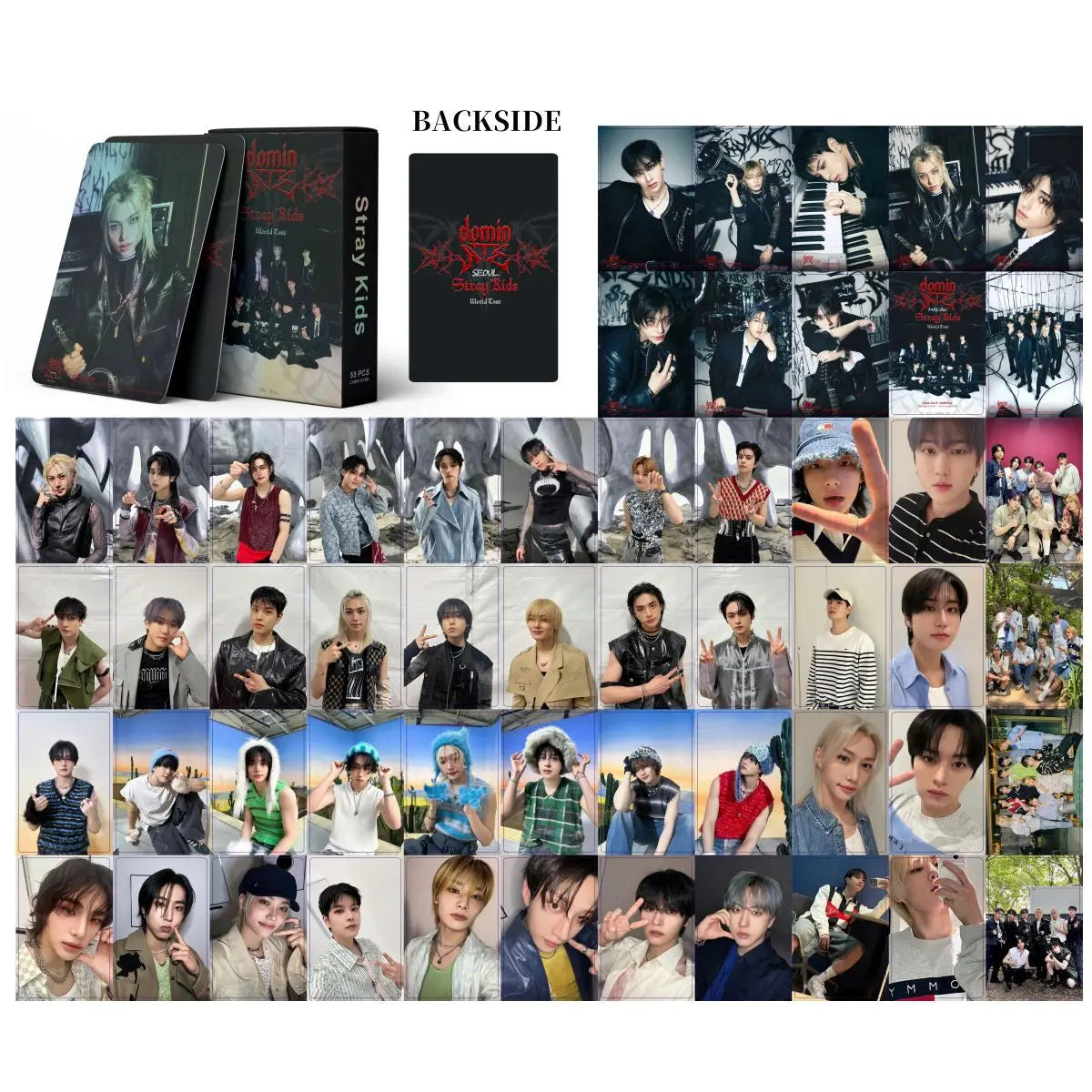 Stray kids 55-Piece Photocard Collector's Set