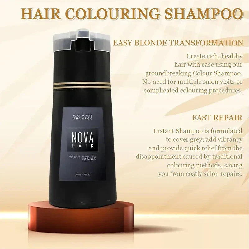 NovaHair Instant Dye Shampoo