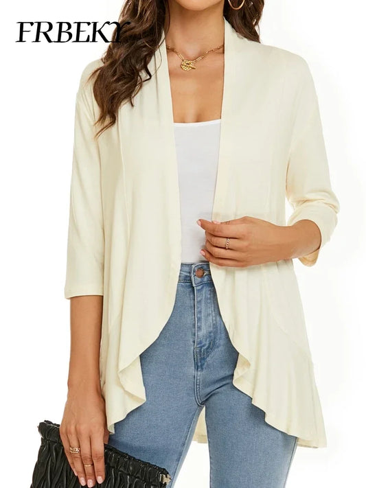 Women's Casual Lightweight Open Front Cardigans