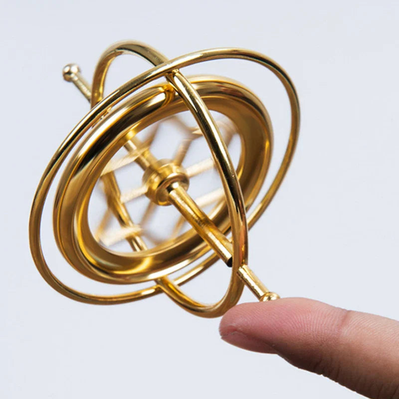 Gravity-Defying Finger Gyro