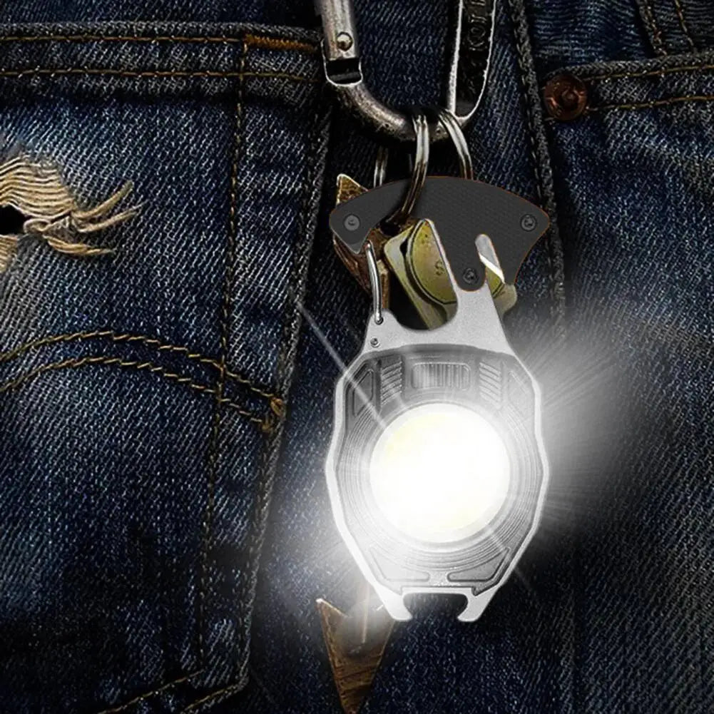 Multifunctional COB Mini Keychain