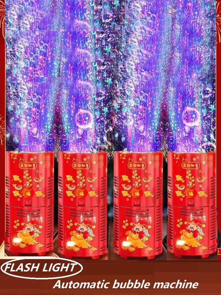 Portable Firework Bubble Machine