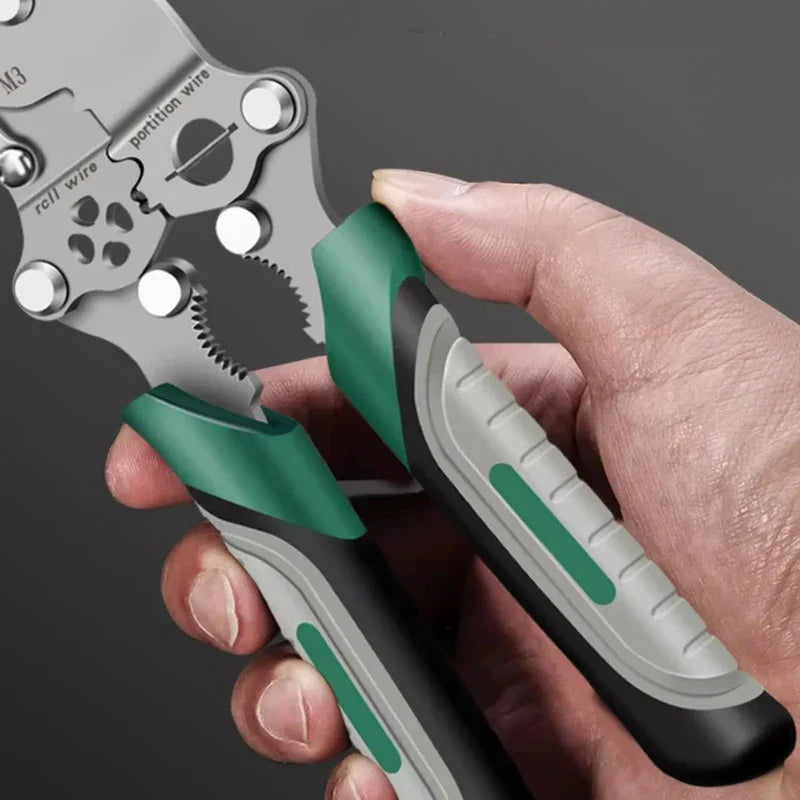 🔧 Multifunctional Folding Wire Stripper