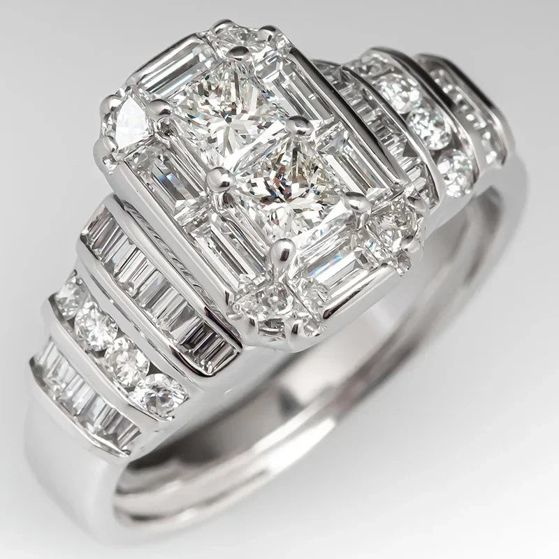 💍3 Carat Super Sparkling zircon Ring