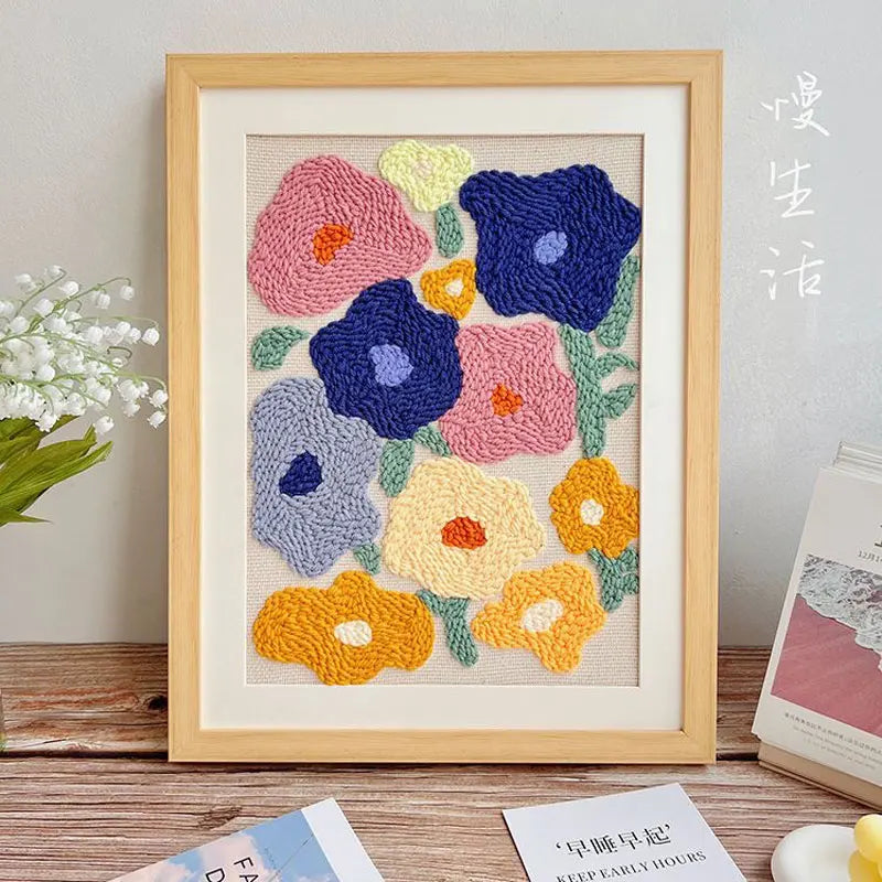 Threads with Punch Stitching Kit