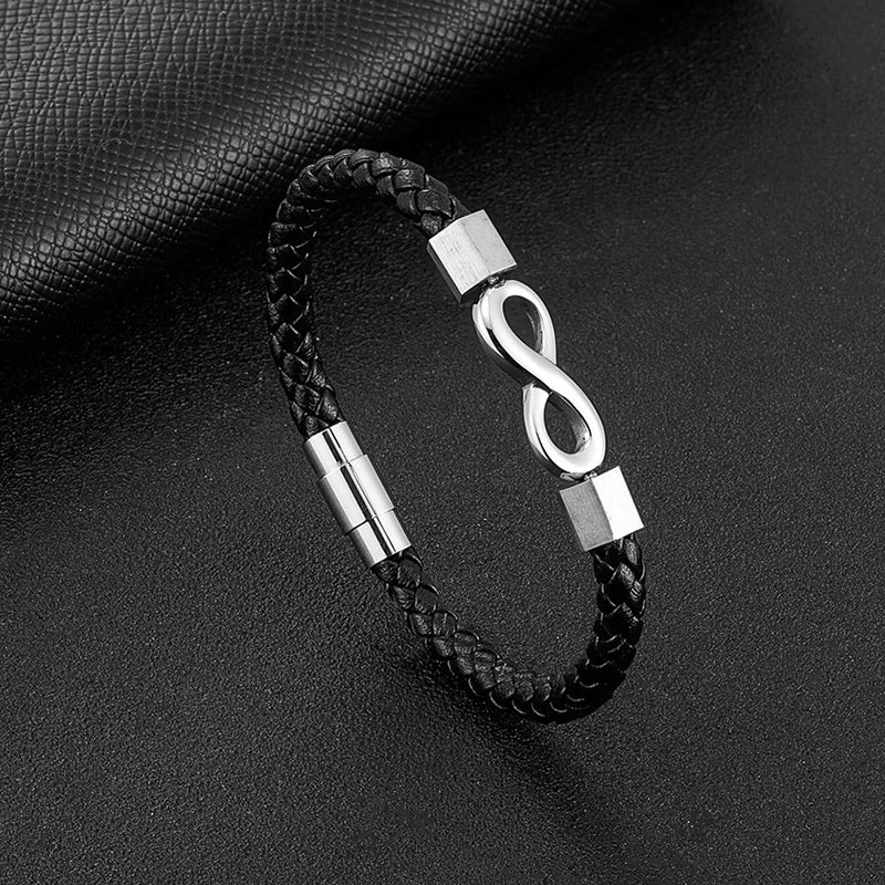 "To My Man" Infinity Personalized Bracelet