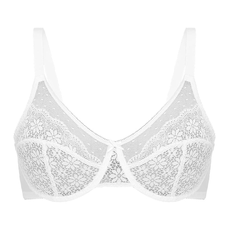 Unlined Comfort Unpadded Full Coverage Underwire Minimizer Bra