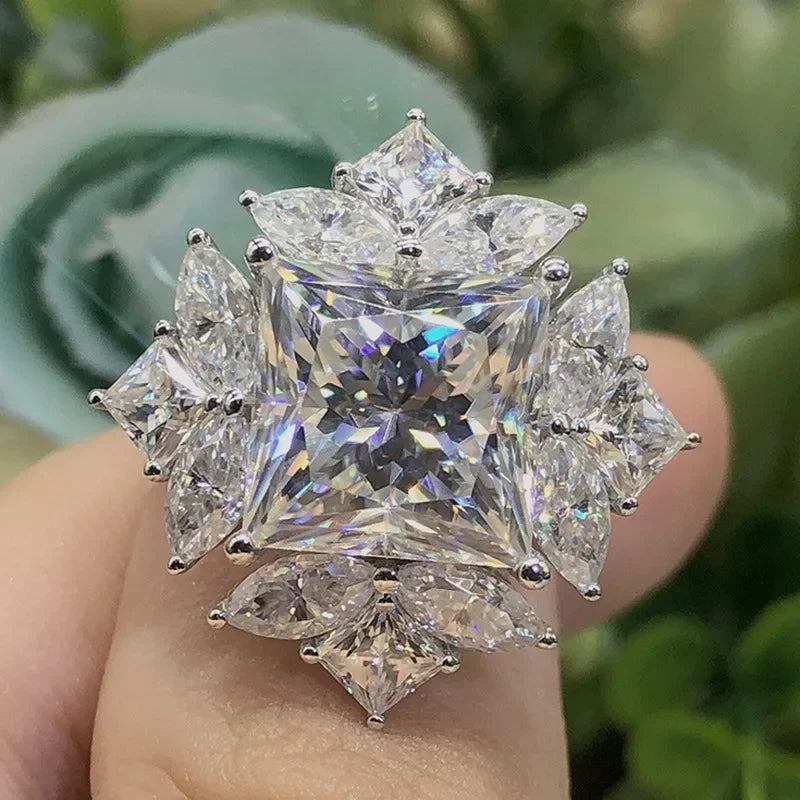💍3 Carat Super Sparkling zircon Ring