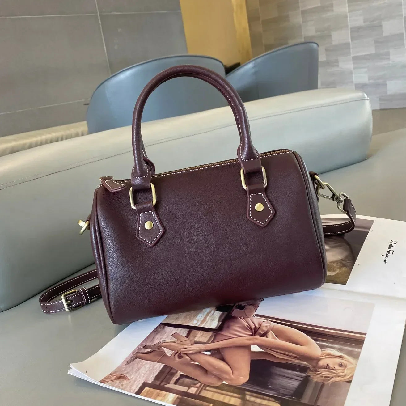 Mini Satchel Crossbody Bag