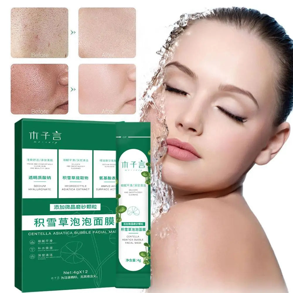 Natural Organic Avocado deep cleansing bubble mask
