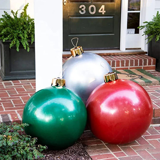 Oversized Inflatable Christmas Ball Decoration