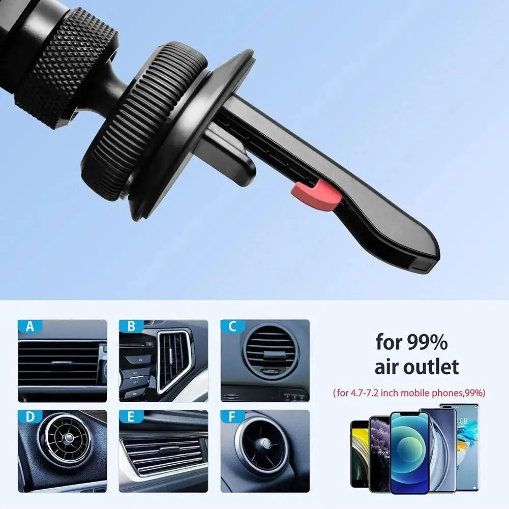 Invisible Rotatable Air Vent Mount Car Phone Holder
