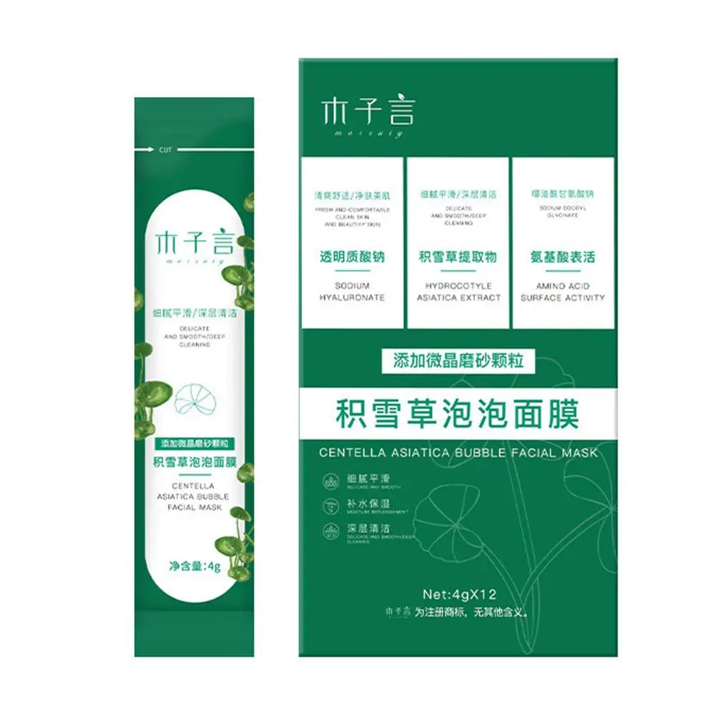 Natural Organic Avocado deep cleansing bubble mask