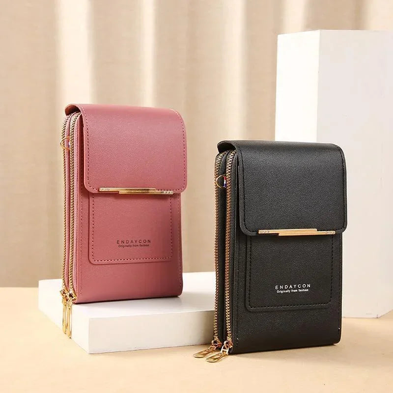 Anti-theft leather bag