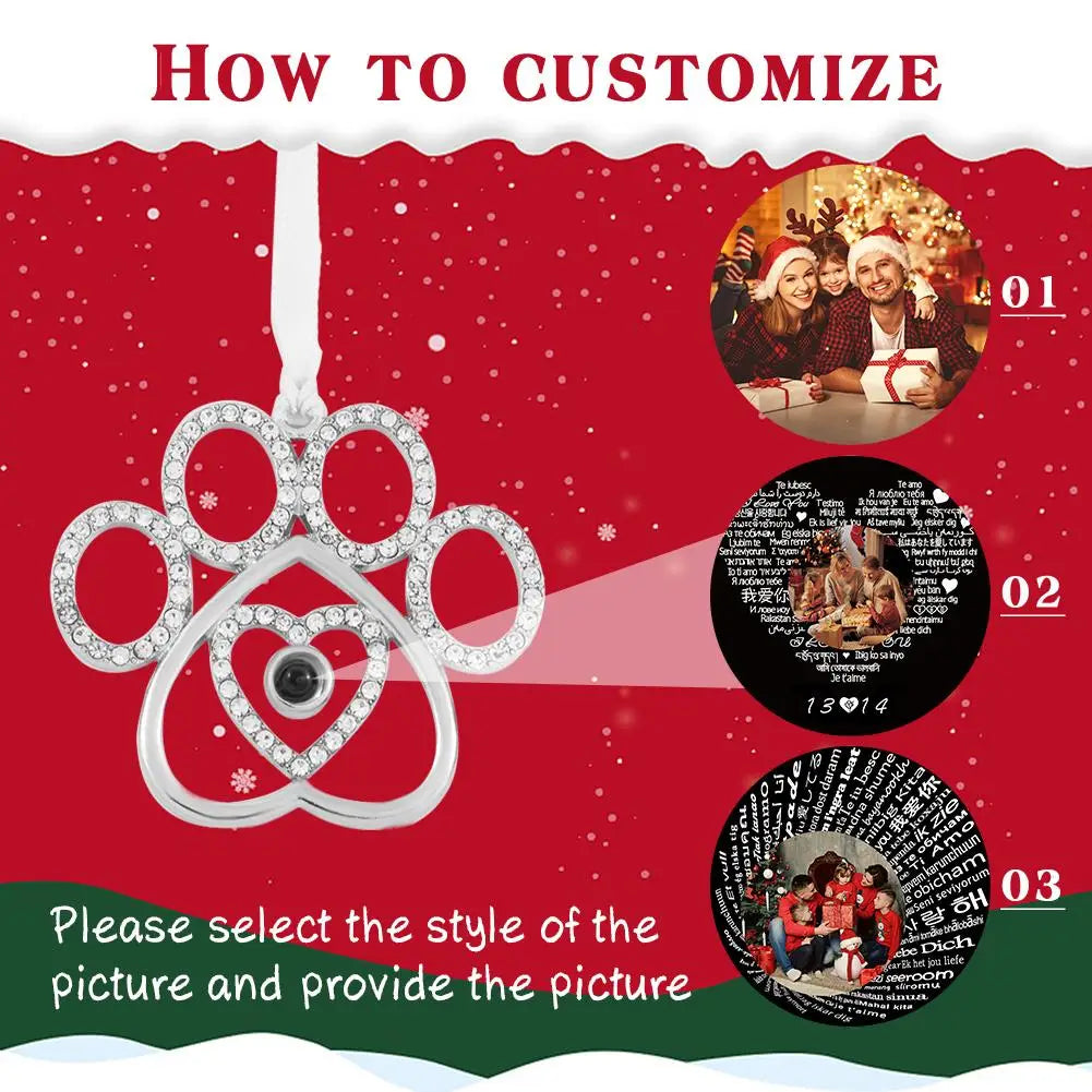 Personalized Angel Photo Ornament Christmas Gifts