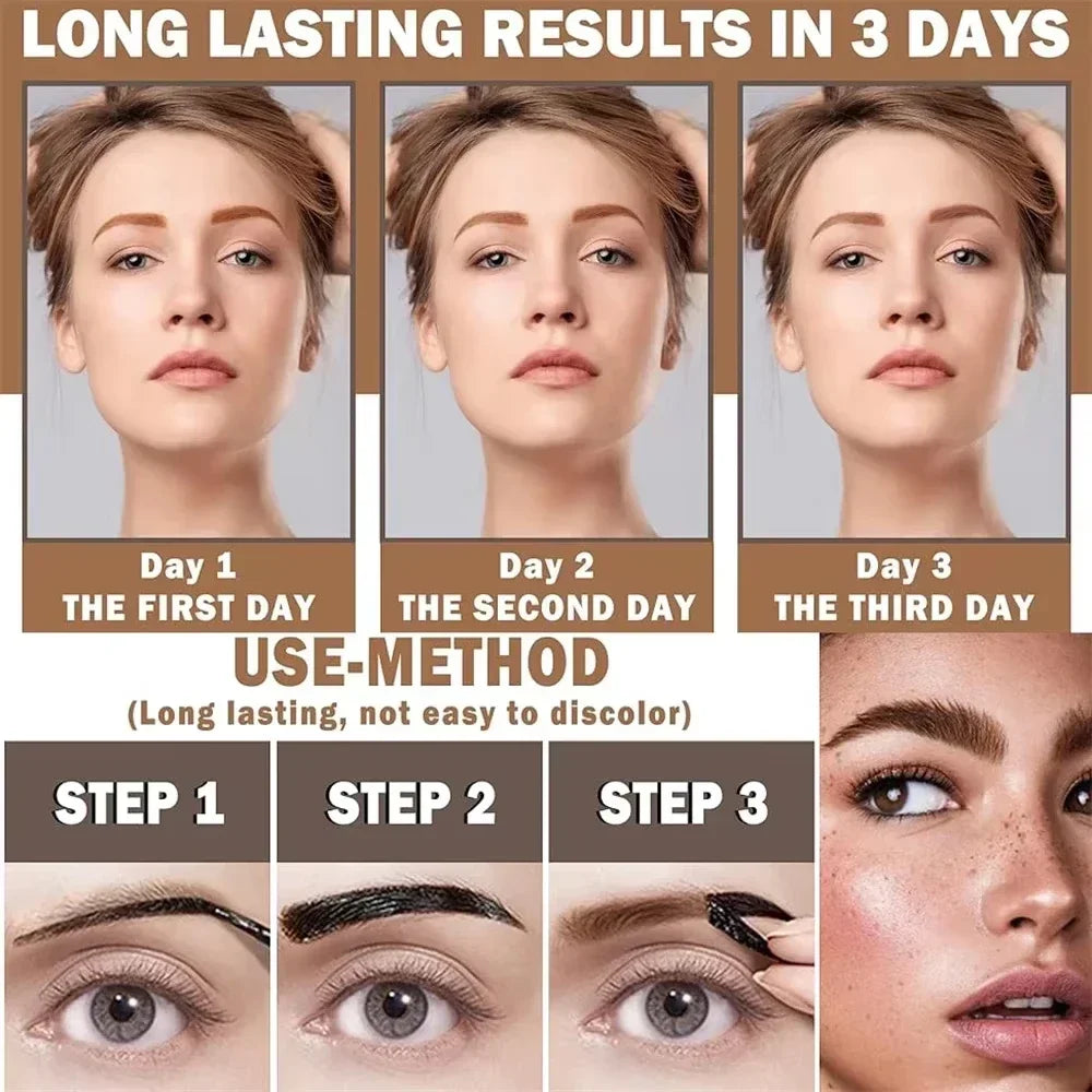 Easy Peel-Off Eyebrow Gel- Waterproof & Sweatproof