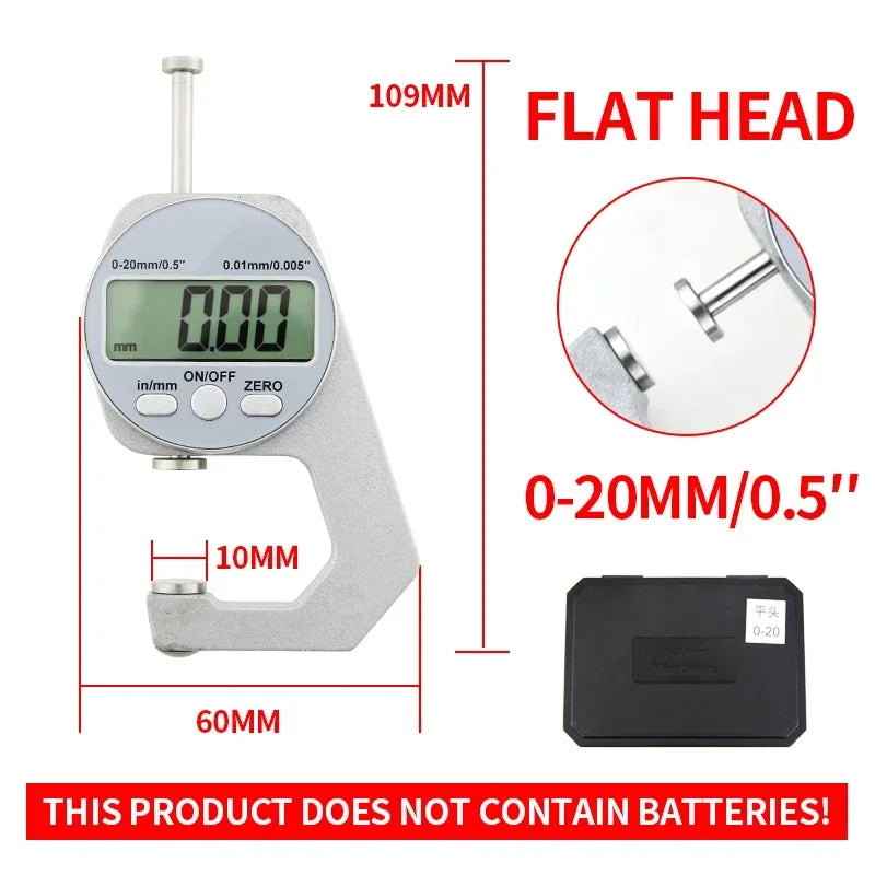 Digital Display Thickness Gauge