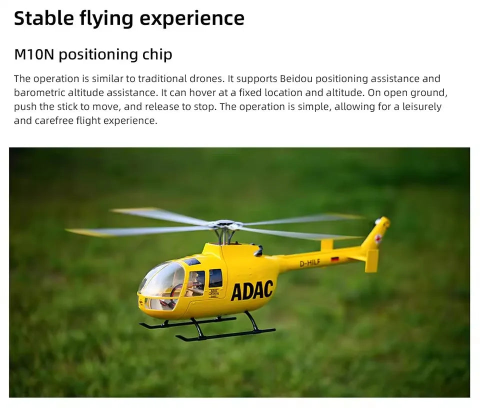 TOUCAN RC HOBBY Flywing BO105 RC Helicopter