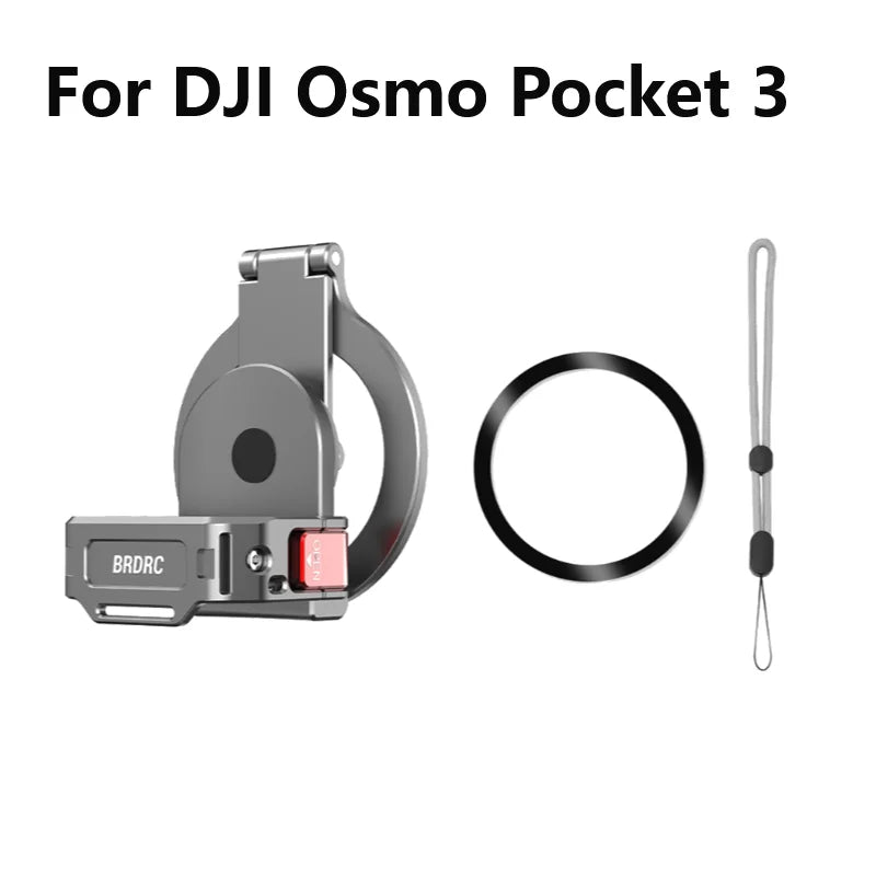 DJI OSMO POCKET 3 Teleprompter Magnetic Bracket Osmo Camera Metal Expansion Handheld Shooting Fixed Bracket