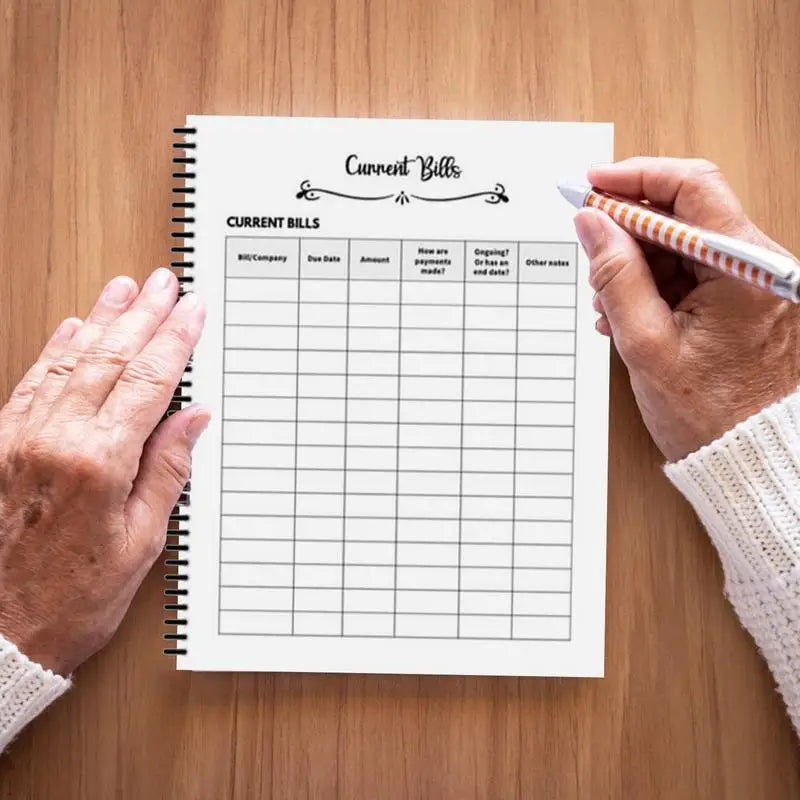 Emergency File Notebook