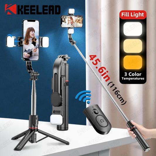 Foldable Selfie Stick Tripod